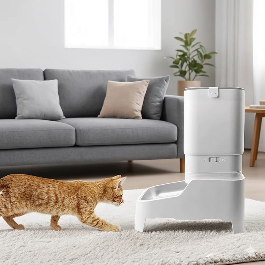 MyPawler™ | Smart HD Video Pet Feeder with Elevated Neck Care