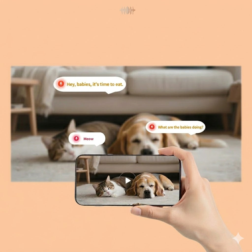 MyPawler™ | Smart HD Video Pet Feeder with Elevated Neck Care