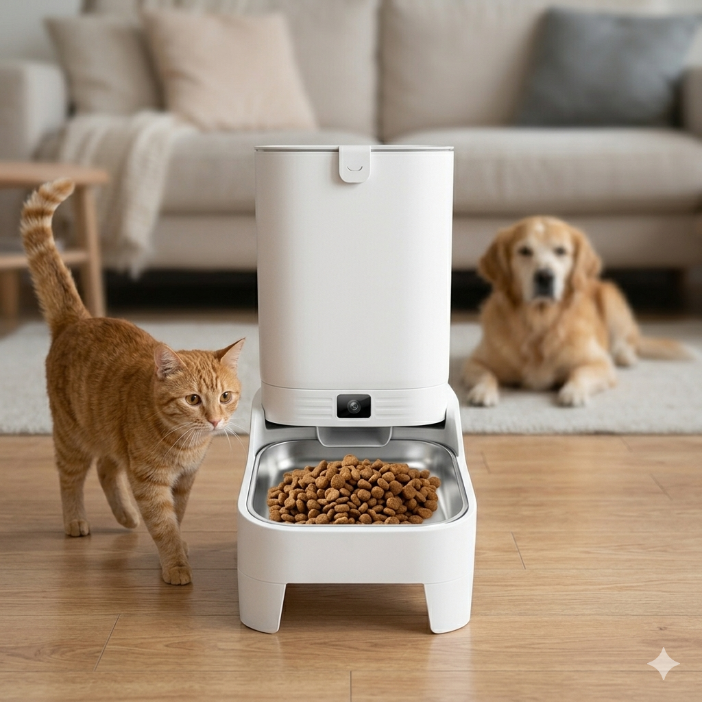 MyPawler™ | Smart HD Video Pet Feeder with Elevated Neck Care